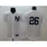 New York Yankees #26 DJ LeMahieu Mens Nike White Navy Home 2020 Authentic Player MLB Jersey