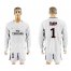 Paris Saint-Germain #1 Trapp Sec Away Long Sleeves Soccer Club Jersey