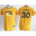 Kids Golden State Warriors 30 Stephen Curry Yellow Revolution 30 Swingman NBA Jerseys Cheap