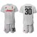 Juventus #30 Bentancur Away Soccer Club Jersey