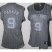 Cheap Women San Antonio Spurs 9 Tony Parker Grey Static Fashion Swingman NBA Jersey