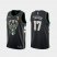 Nike Milwaukee Bucks #17 P.J. Tucker 2021 NBA Finals Champions Swingman Statement Edition Jersey Black Mens