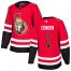 Adidas Ottawa Senators #1 Mike Condon Red Home Authentic Drift Fashion Stitched NHL Jersey