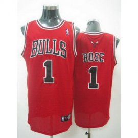 Chicago Bulls 1 Derek Rose red jerseys Cheap