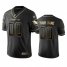 Dolphins Custom Mens Stitched NFL Vapor Untouchable Limited Black Golden Jersey