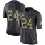 Nike New York Giants #24 James Bradberry Black Mens Stitched NFL Limited 2016 Salute to Service Jersey