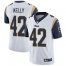 Nike Los Angeles Rams #42 John Kelly White Mens Stitched NFL Vapor Untouchable Limited Jersey