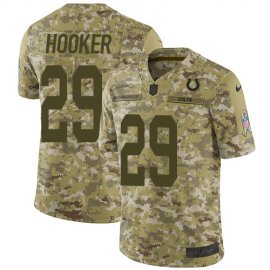 Nike Indianapolis Colts #29 Malik Hooker Camo Mens Stitched NFL Limited 2018 Salute To Service Jersey