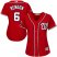 Washington Nationals #6 Anthony Rendon Red Alternate 2019 World Series Champions Womens Stitched MLB Jersey