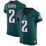 Nike Philadelphia Eagles #2 Jalen Hurts Green Team Color Mens Stitched NFL Vapor Untouchable Elite Jersey