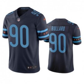 Chicago Chicago Bears #90 Jonathan Bullard Navy Vapor Limited City Edition NFL Jersey