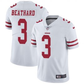Nike San Francisco 49ers #3 C.J. Beathard White Youth Stitched NFL Vapor Untouchable Limited Jersey