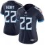 Nike Tennessee Titans #22 Derrick Henry Navy Blue Team Color Womens Stitched NFL Vapor Untouchable Limited Jersey