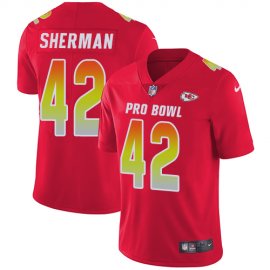 Nike Kansas City Chiefs #42 Anthony Sherman Red Youth Stitched NFL Limited AFC 2019 Pro Bowl Jersey