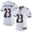 Nike Baltimore Ravens #23 Tony Jefferson White Womens Stitched NFL Vapor Untouchable Limited Jersey
