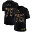 Las Vegas Raiders #75 Howie Long Mens Black Nike Flocked Lightning Vapor Limited NFL Jersey