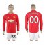 Manchester United Personalized Home Long Sleeves Soccer Club Jersey