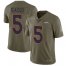 Nike Denver Broncos #5 Joe Flacco Olive Mens Stitched NFL Limited 2017 Salute To Service Jersey