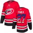 Adidas Carolina Hurricanes #27 Justin Faulk Red Home Authentic USA Flag Stitched Youth NHL Jersey