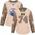 Adidas Edmonton Oilers #74 Ethan Bear Camo Authentic 2017 Veterans Day Womens Stitched NHL Jersey