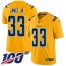 Nike Los Angeles Chargers #33 Derwin James Jr Gold Mens Stitched NFL Limited Inverted Legend 100th Season Jersey