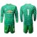 Manchester United #1 De Gea Green Goalkeeper Long Sleeves Soccer Club Jersey