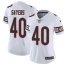 Nike Chicago Bears #40 Gale Sayers White Womens Stitched NFL Vapor Untouchable Limited Jersey