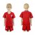 Chile Blank Home Kid Soccer Country Jersey
