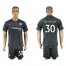 Chelsea #30 David Luiz Black Soccer Club Jersey