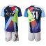 Manchester City #31 Ederson M. Nike Cooperation 6th Anniversary Celebration Soccer Club Jersey