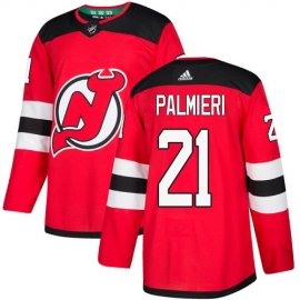 Adidas New Jersey Devils #21 Kyle Palmieri Red Home Authentic Stitched Youth NHL Jersey