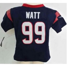 Toddler Nike Houston Texans #99 J.J. Watt Navy Blue Team Color Stitched NFL Elite Jersey