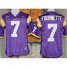 LSU Tigers 7 Leonard Fournette Purple NCAA Football Jerseys