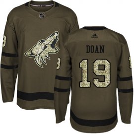 Adidas Arizona Coyotes #19 Shane Doan Green Salute to Service Stitched Youth NHL Jersey