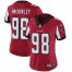 Nike Atlanta Falcons #98 Takkarist McKinley Red Team Color Womens Stitched NFL Vapor Untouchable Limited Jersey