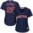 Boston Red Sox #25 Steve Pearce Navy Blue Alternate 2018 World Series Champions Womens Stitched MLB Jersey