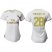 Womens Real Madrid #28 Vinicius Jr. Home Soccer Club Jersey