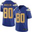 Nike Los Angeles Chargers #80 Kellen Winslow Electric Blue Mens Stitched NFL Limited Rush Jersey