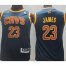 Youth Cleveland Cavaliers 23 LeBron James Blue Revolution 30 Swingman NBA Jerseys