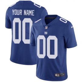 Nike New York Giants Customized Royal Blue Team Color Stitched Vapor Untouchable Limited Mens NFL Jersey