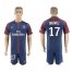 Paris Saint-Germain #17 Maxwell Home Soccer Club Jersey
