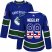 Adidas Vancouver Canucks #89 Alexander Mogilny Blue Home Authentic USA Flag Womens Stitched NHL Jersey
