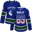 Adidas Vancouver Canucks #89 Alexander Mogilny Blue Home Authentic USA Flag Womens Stitched NHL Jersey