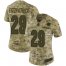 Nike Miami Dolphins #29 Minkah Fitzpatrick Camo Womens Stitched NFL Limited 2018 Salute to Service Jersey