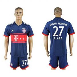 Bayern Munchen #27 Alaba Away Soccer Club Jersey