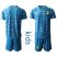 Belgium Blank Blue Goalkeeper Kid Soccer Country Jersey