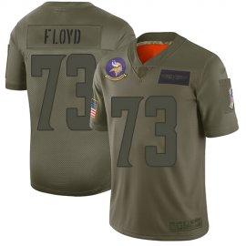Nike Minnesota Vikings #73 Sharrif Floyd Camo Mens Stitched NFL Limited 2019 Salute To Service Jersey