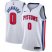 Mens Nike Detroit Pistons #0 Andre Drummond White NBA Swingman Association Edition Jersey