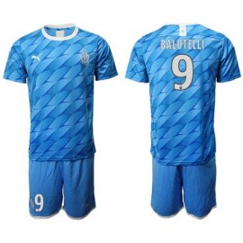 Marseille #9 Balotelli Away Soccer Club Jersey