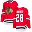 Adidas Chicago Blackhawks #28 Steve Larmer Red Home Authentic Stitched NHL Jersey